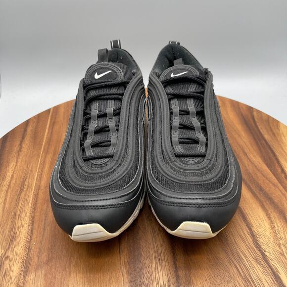 Nike Air Max 97 Shoes Mens Size 9.5 Black Running Comfort Walking Gym Sneakers - Picture 2 of 8